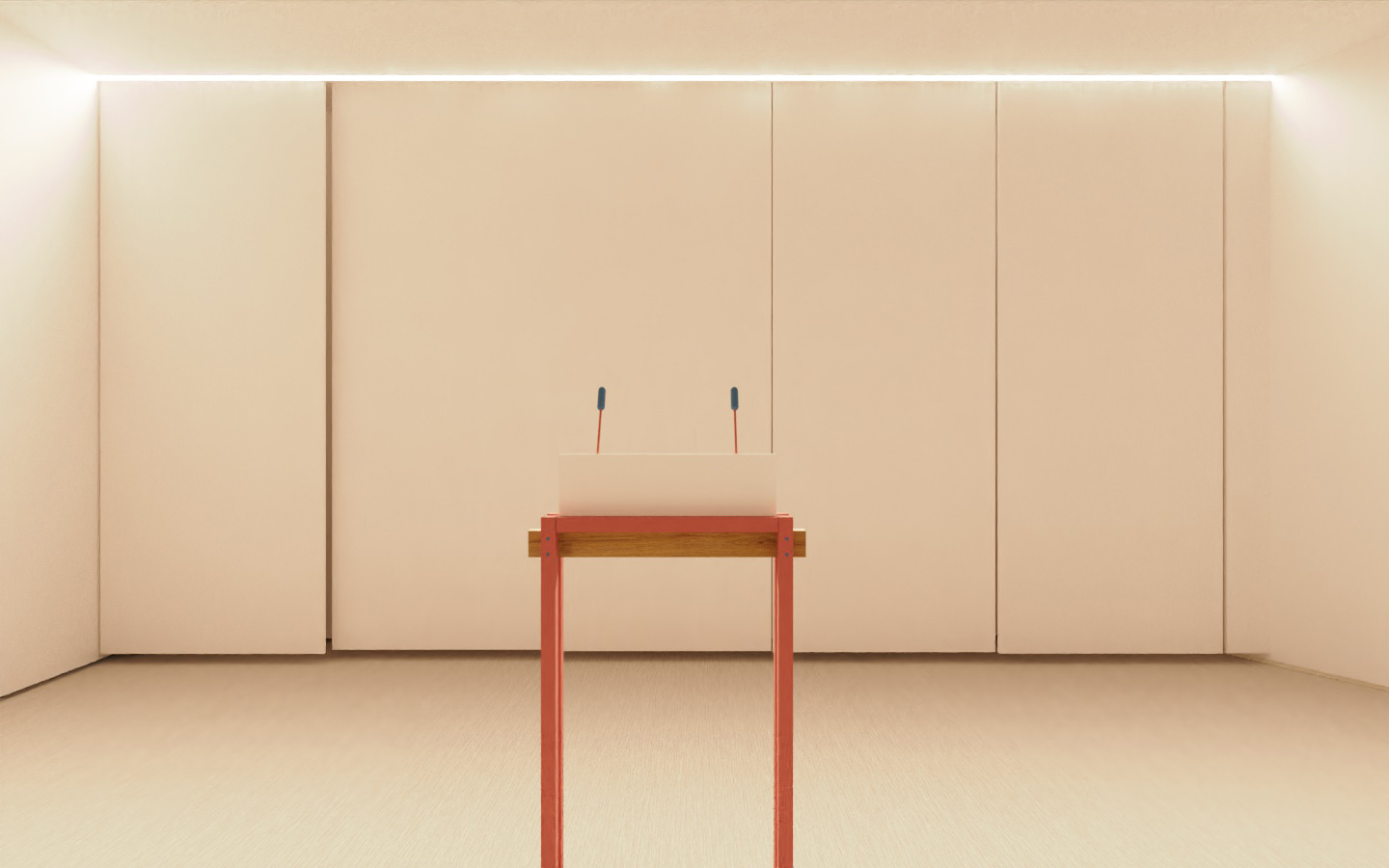 Atril principal para conferencias