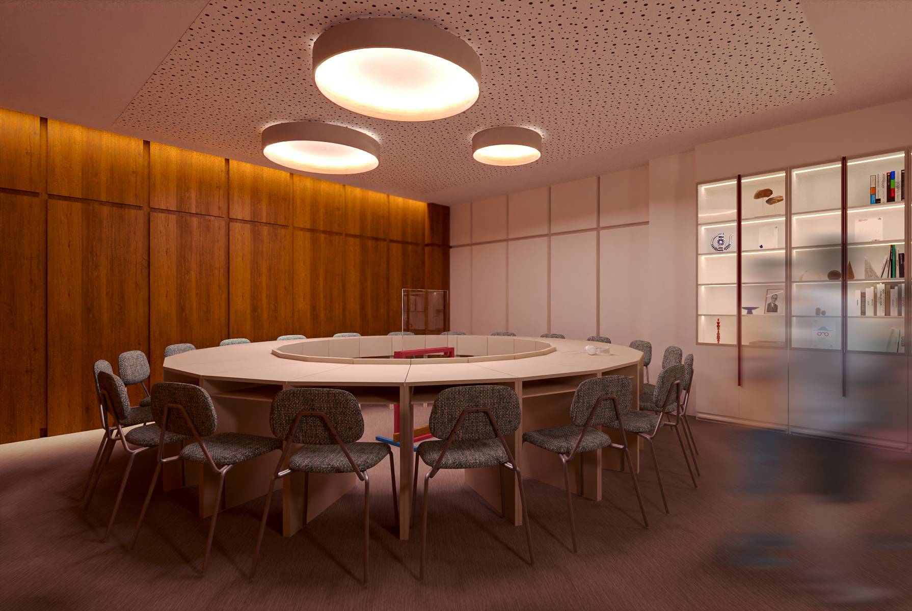 Sala ejecutiva — vista secundaria